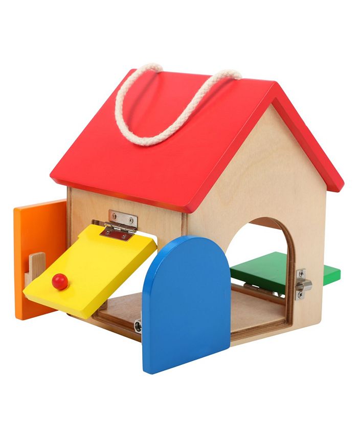 Legler USA Small Foot Wooden Toys Compact House of Locks Playset Macy's