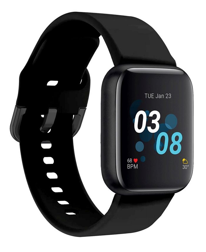 iTouch Air 3 Unisex Touchscreen Smartwatch Fitness Tracker Black Case