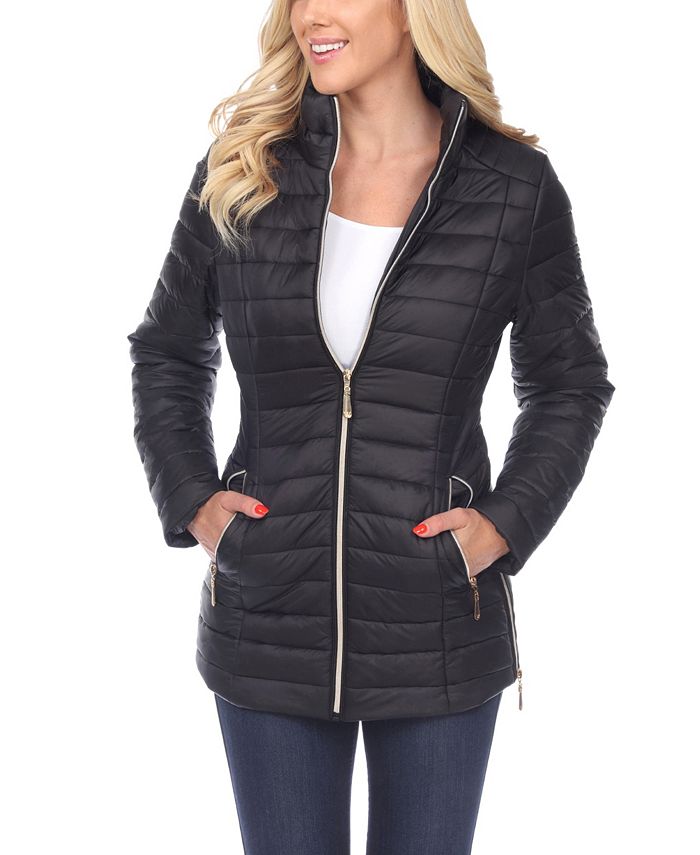 White Mark Women's Puffer Coat Macy's