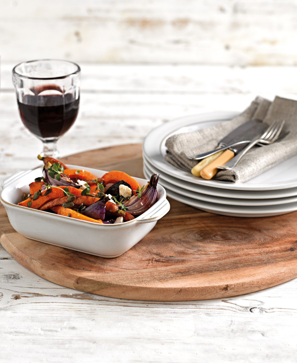 Denby Natural Canvas Small Rectangular Dish In Neutral