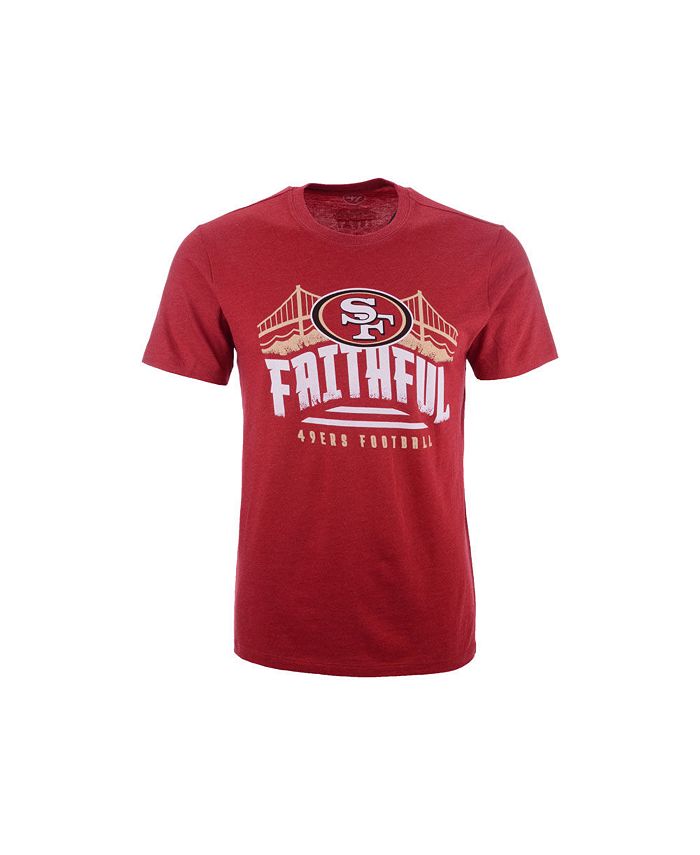 '47 Brand San Francisco 49ers Men's Varsity Arch Club T-shirt - Macy's