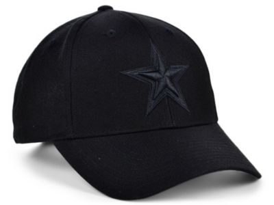 Men's Dallas Cowboys Black & Black MVP Cap
