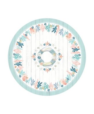 Coastal Reef 70 Round Tablecloth