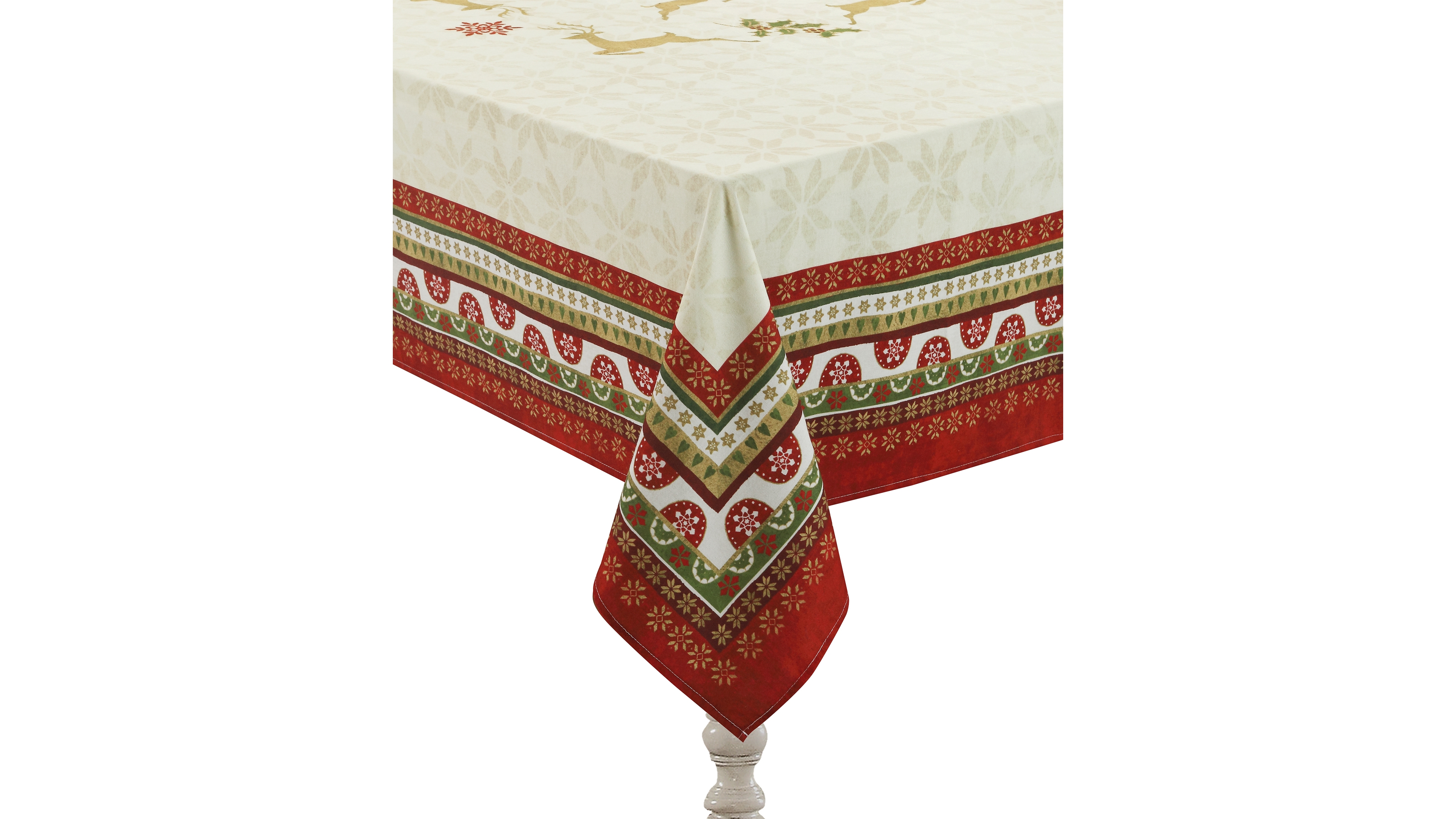 Laural Home Simply Christmas Tablecloth 70 x 84