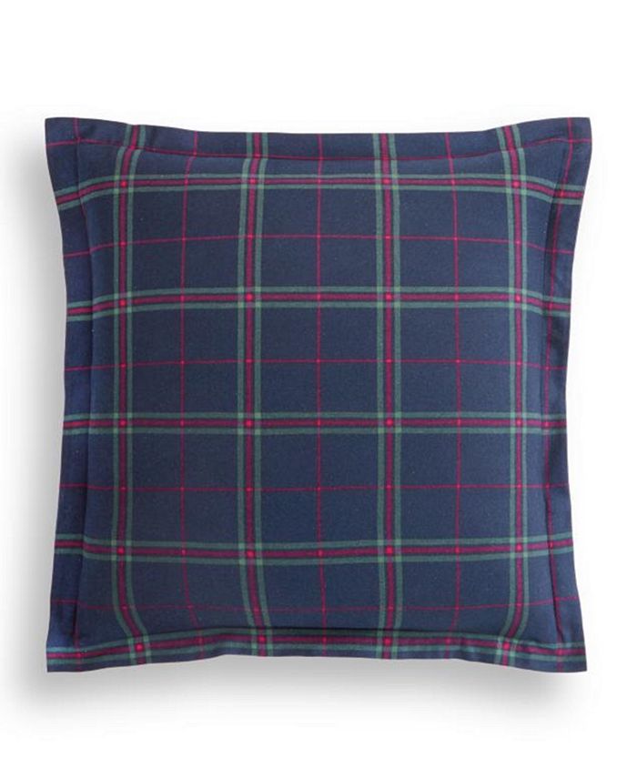 Plaid euro hot sale sham