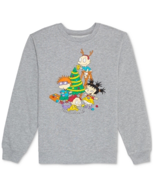 image of Nickelodeon Juniors- Rugrats Holiday Graphic Sweatshirt