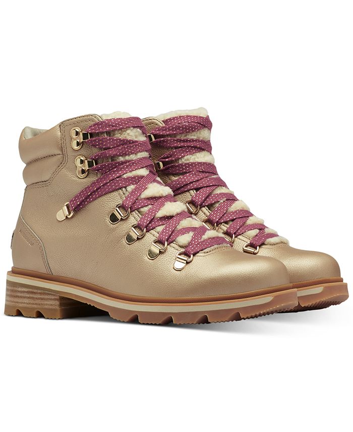 Sorel Women s Lennox Hiker Lux Lug Sole Booties Macy s