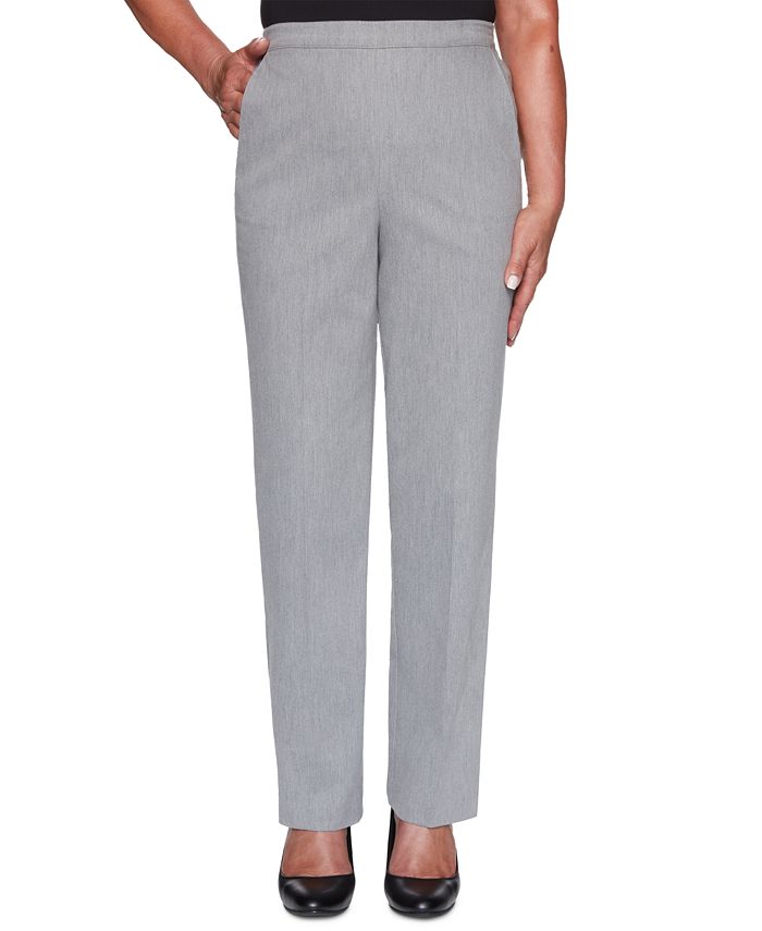 Alfred Dunner Petite Glacier Lake Pull-On Pants - Macy's