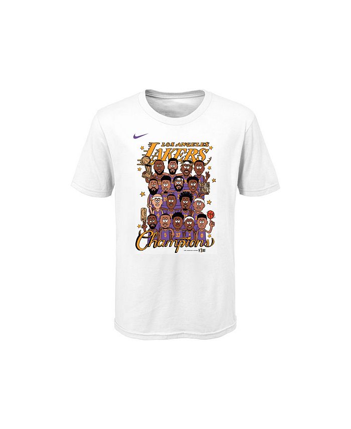 Nike Los Angeles Lakers Men's Champ Locker Room T-Shirt - Macy's