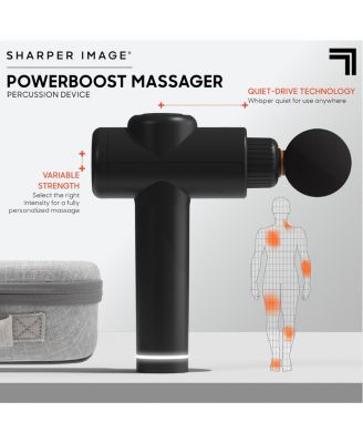 Sharper Image Massager Deep Tissue Percussion with Case