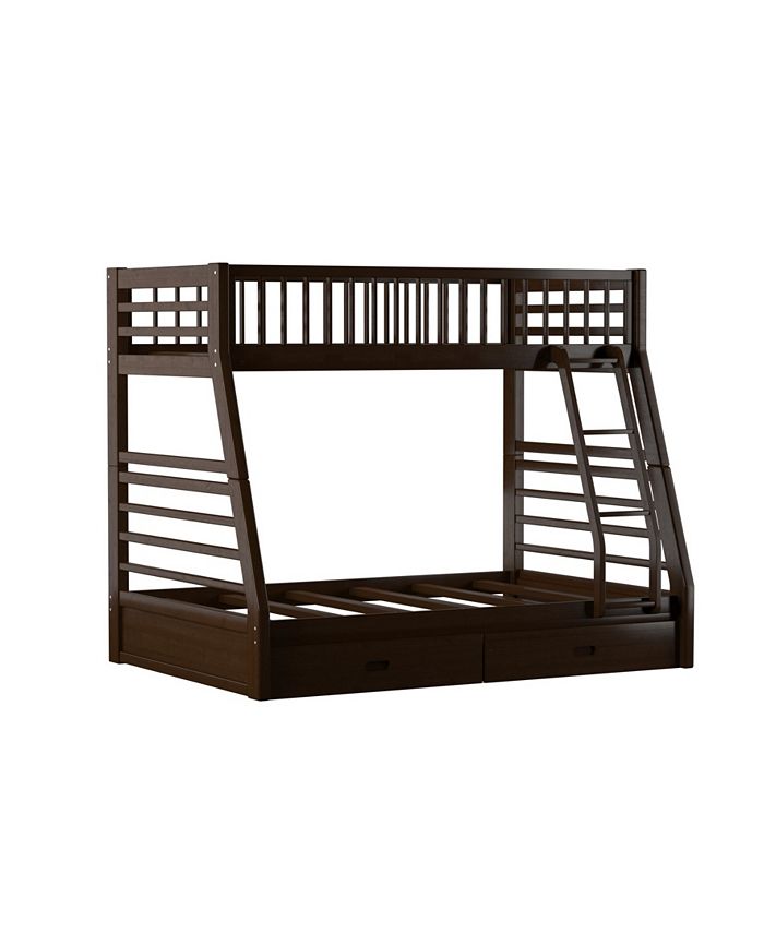 Acme Furniture Jason Twin/Full Bunk Bed Drawers Macy's