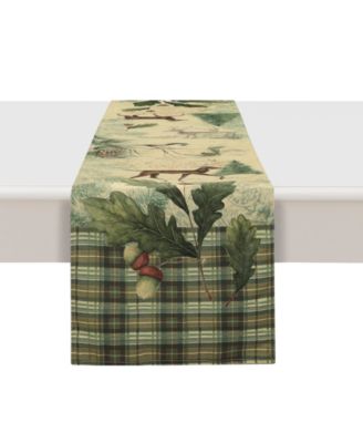 Woodland Forest Table Runner - 13" x 90"
