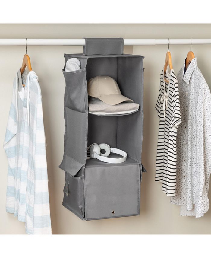 Honey Can Do 3Shelf Hanging Closet Organizer Macy's
