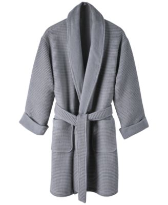 Cotton Waffle Textured Bath Robe