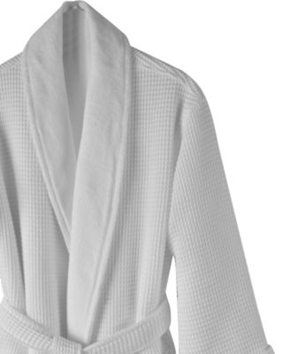 Cotton Boxed Waffle Textured Bath Robe, Exclusively at Macy’s