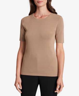 Tahari ASL - Short-Sleeve Sweater