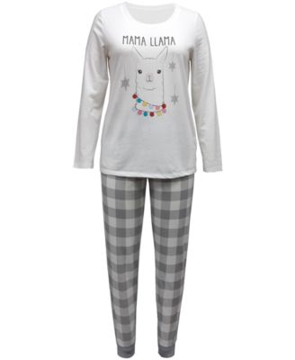 Family Pajamas - Mama LLama Pajamas Set