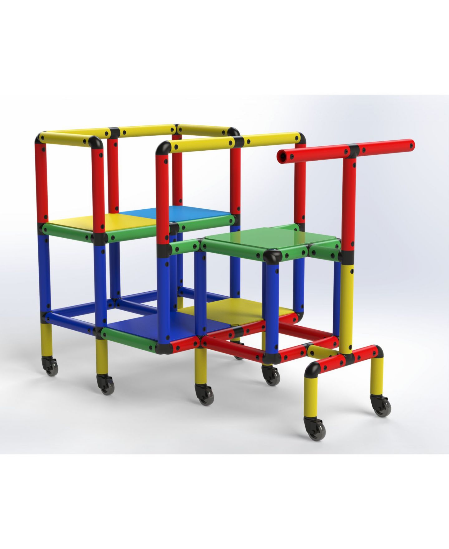 Детский конструктор Funphix Create and Play Life Size Structures All-in-1 Set — фото 5