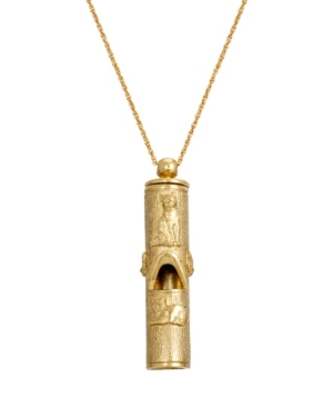 image of 2028 Women-s 14K Gold Dipped Cat Whistle