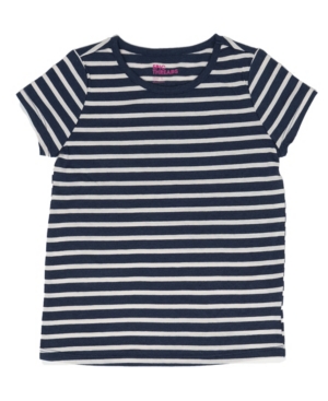 image of Epic Threads Toddler Girls Short Sleeve Striped Basic Tee