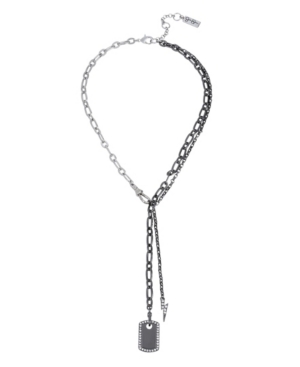 image of Dog Tag Adjustable Y Necklace