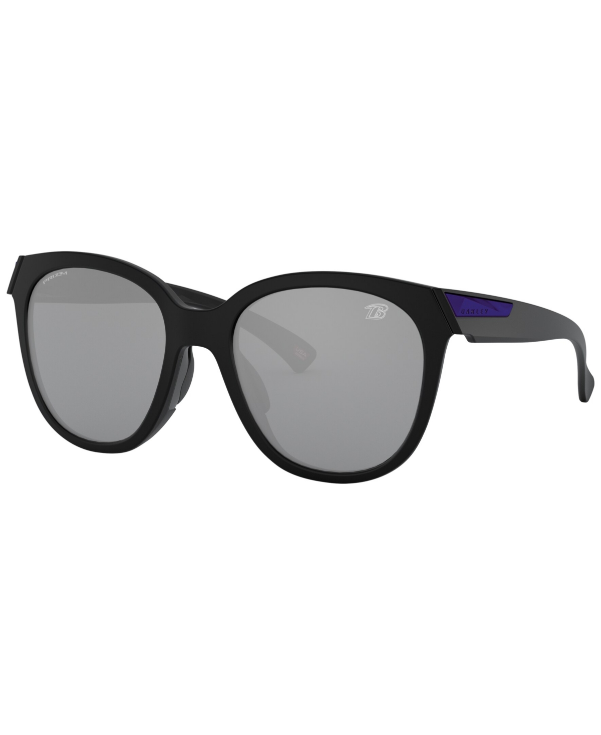 Shop Oakley Nfl Collection Sunglasses, Low Key Oo9433 In Matte Prizm Black,ravens