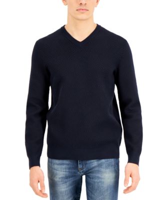 armani exchange black sweater