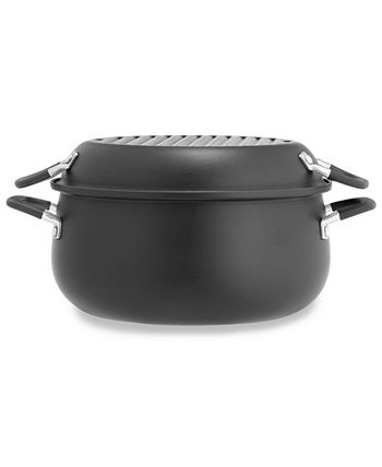 Belgique Hard-Anodized Aluminum 5-Qt. Nonstick Everyday Pan with Lid,  Created for Macy's - Macy's