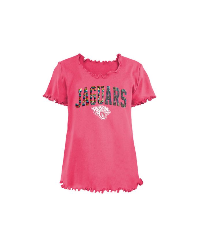 5th & Ocean Jacksonville Jaguars Big Girls Flip Sequin T-Shirt & Reviews - NFL - Sports Fan Shop - Macy's