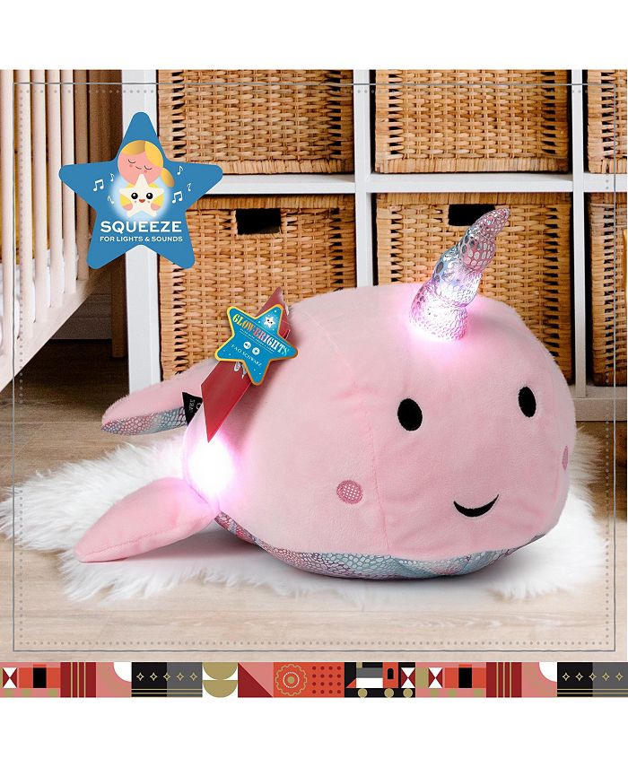 FAO Schwarz Toy Plush LED with Sound Narwhal 17inch & Reviews - All Toys - Home - Macy's
