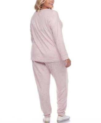 Plus Size Lounge Set, 2-Piece