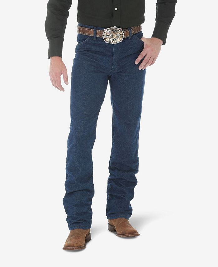 Wrangler Men's Cowboy Cut Slim Fit Straight Leg Jeans - Macy's
