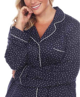 Women's Plus Size Pajama Set, 2 Piece