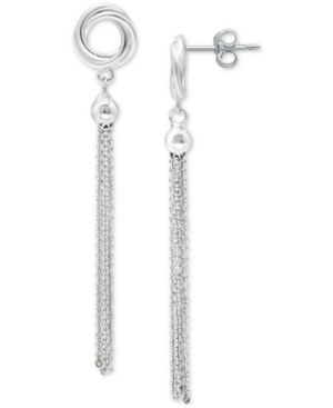 image of Giani Bernini Tassel Drop Earrings, Created for Macy-s