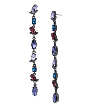 image of Jessica Simpson Stone Linear Earrings