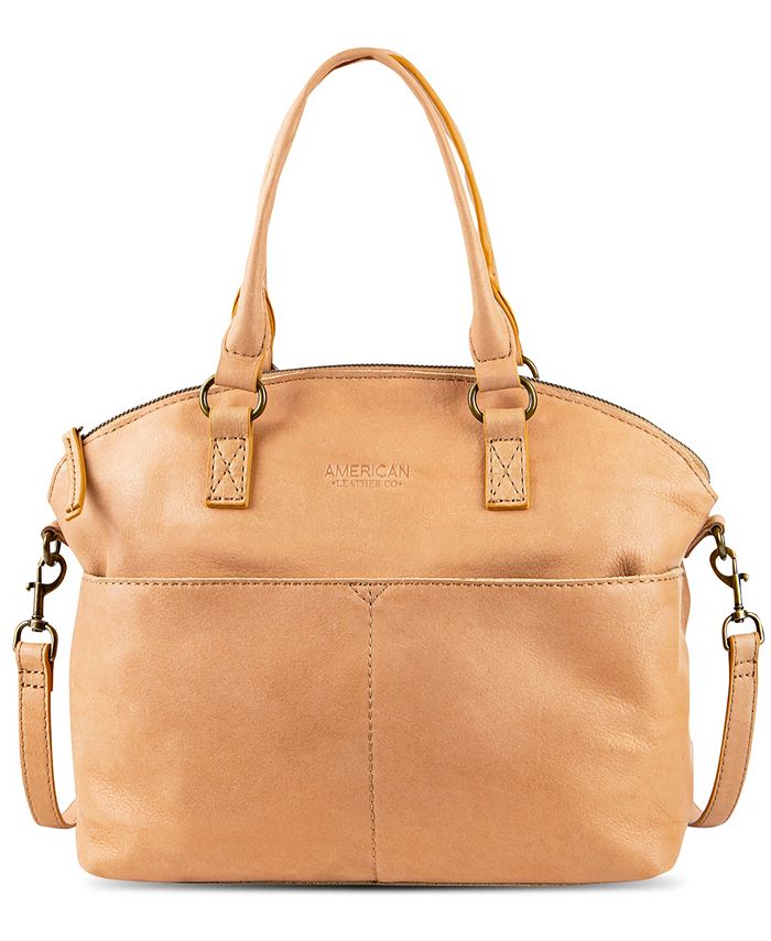 American Leather Co. Carrie Leather Hobo