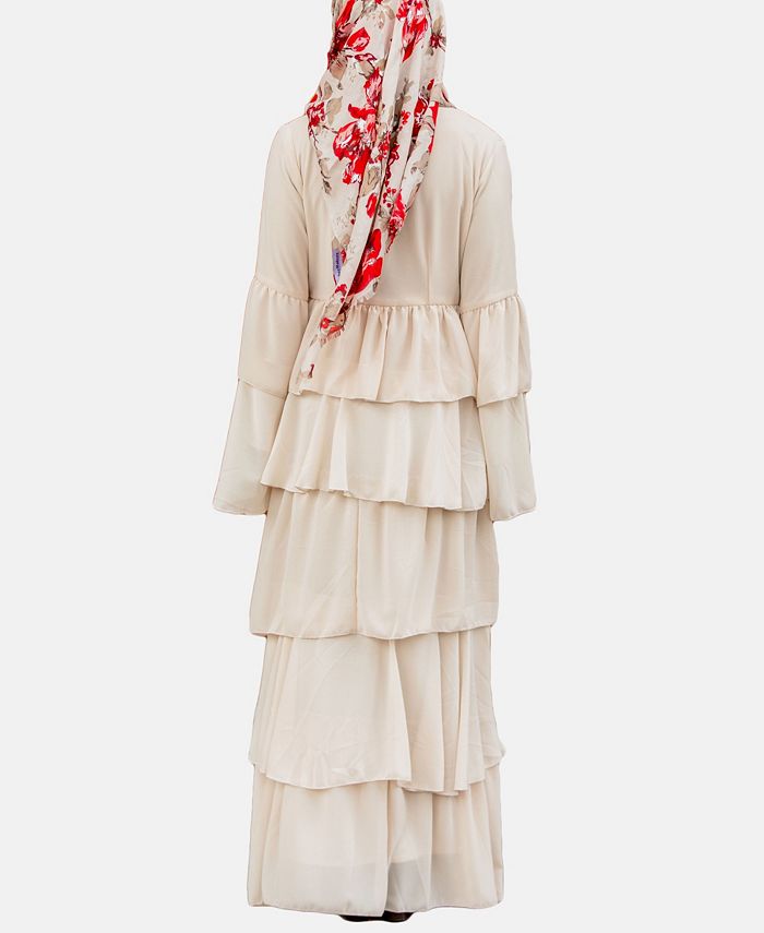 Urban Modesty Women's Cascading Ruffle Maxi Cardigan & Reviews - Dresses - Women - Macy's