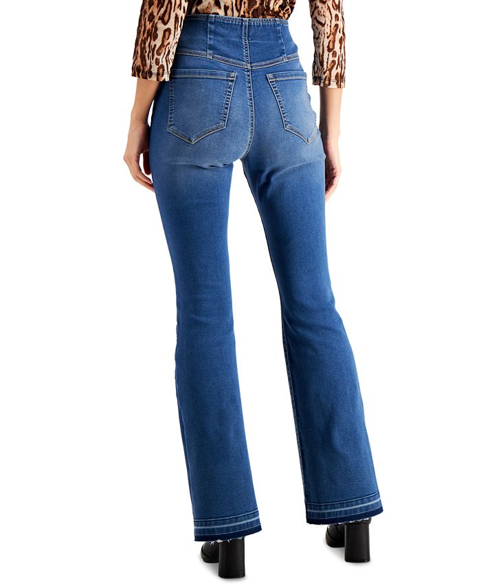 INC International Concepts Pull-On Flare Jeans, Created for Macy's ...