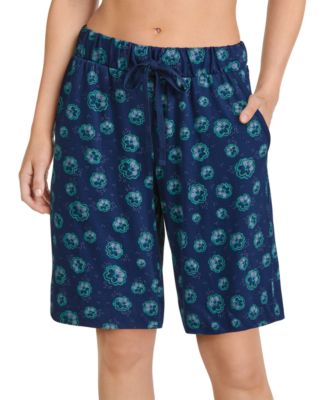 Jockey - Printed Cotton Bermuda Sleep Shorts
