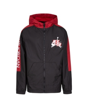 image of Jordan Little Boys Jumpman Classics Full-Zip Windbreaker Jacket