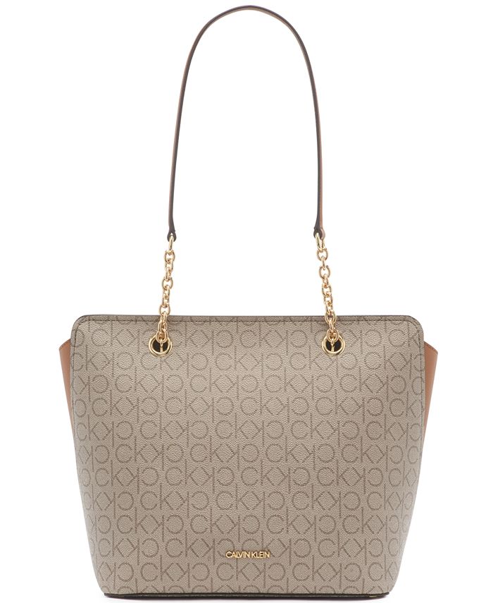 Calvin Klein Signature Hailey Tote & Reviews - Handbags & Accessories -  Macy's