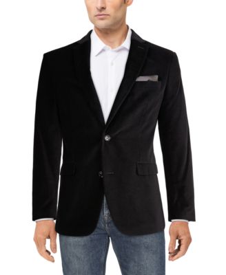 Bar III Velvet Slim Fit Sport Coat Macy s