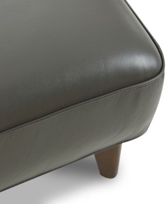 Jollene Leather 2-Pc. Sectional with Chaise, Created for Macy's