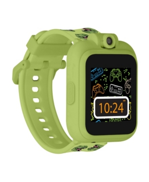 Itouch Kid's Playzoom 2 Green Dinosaur Print Tpu Strap Smart Watch 41mm