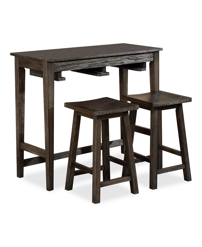Furniture of America Renmark Bar Table Set 3 Piece Macy s