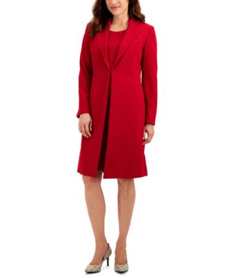 dress with topper jacket