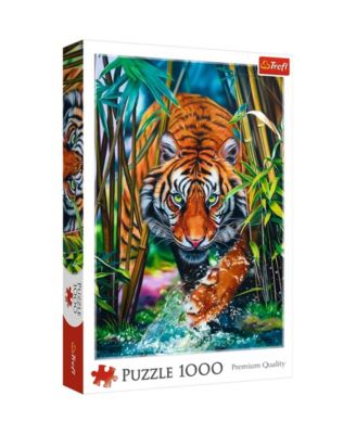 Jigsaw Puzzle Grasping Tiger, 1000 Piece