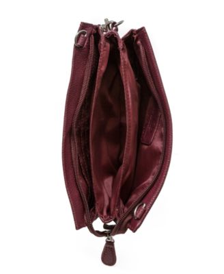 Softy Leather Crossbody Wallet