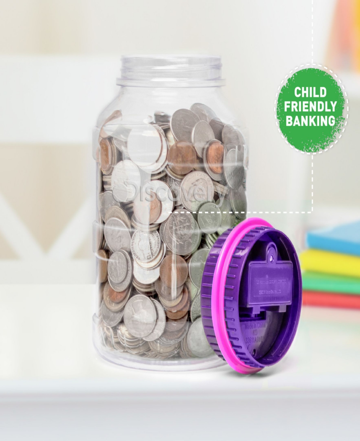 Discovery Coin Counting Jar