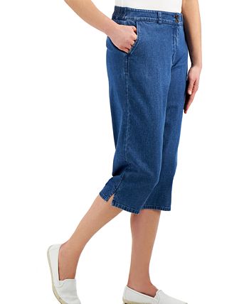 Karen scott hotsell denim capris